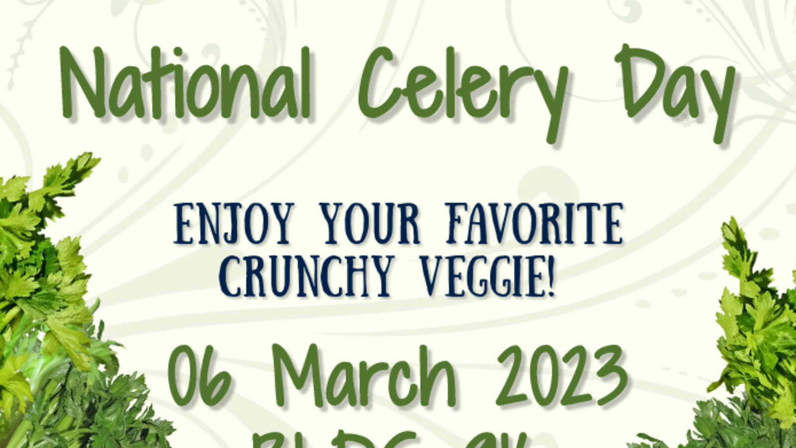 National Celery Day USO Korea national-celery-day-uso-korea